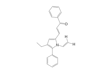 2-(2-BENZOYLETHENYL)-4-ETHYL-5-PHENYL-1-VINYLPYRROLE