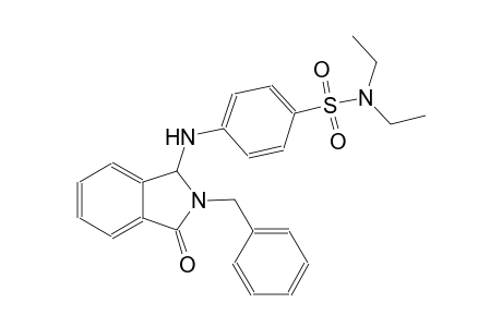 benzenesulfonamide, 4-[[2,3-dihydro-3-oxo-2-(phenylmethyl)-1H-isoindol-1-yl]amino]-N,N-diethyl-