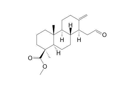 (1S,4aR,4bS,8S,8aS,10aR)-1,4a-dimethyl-7-methylene-8-(2-oxoethyl)-3,4,4b,5,6,8,8a,9,10,10a-decahydro-2H-phenanthrene-1-carboxylic acid methyl ester