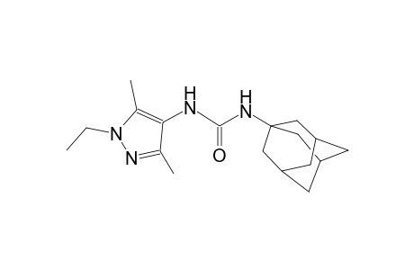 N-(1-adamantyl)-N'-(1-ethyl-3,5-dimethyl-1H-pyrazol-4-yl)urea