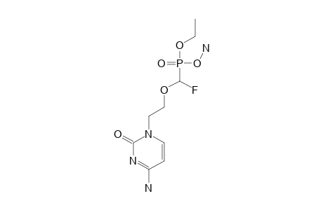 ETHYL-AMMONIUM-2-(CYTOSIN-1-YL)-ETHOXY]-FLUOROMETHYLPHOSPHONATE