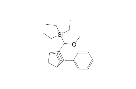 2-[(Methoxy)(triethylsilyl)methyl]-3-phenylbicyclo[2.2.1]hepta-2,5-diene
