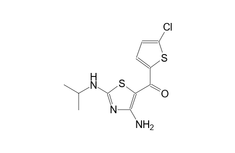 methanone, [4-amino-2-[(1-methylethyl)amino]-5-thiazolyl](5-chloro-2-thienyl)-