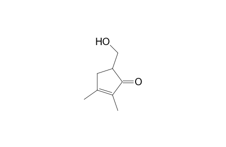 2-Cyclopenten-1-one, 5-(hydroxymethyl)-2,3-dimethyl-