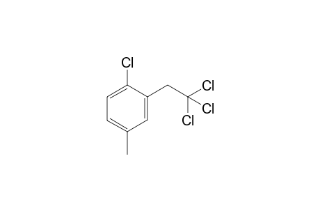 1-chloro-4-methyl-2-(2,2,2-trichloroethyl)benzene