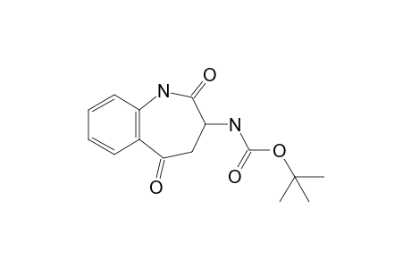 N-(2,5-diketo-3,4-dihydro-1H-1-benzazepin-3-yl)carbamic acid tert-butyl ester