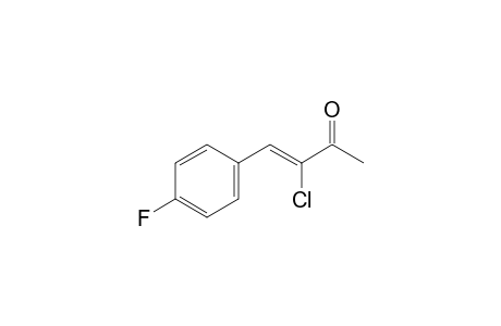 (Z)-3-chloranyl-4-(4-fluorophenyl)but-3-en-2-one