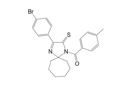 3-(4-bromophenyl)-1-(4-methylbenzoyl)-1,4-diazaspiro[4.6]undec-3-ene-2-thione