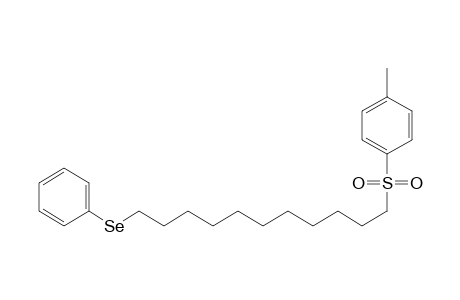 11-(phenylseleno)undecyl p-tolyl sulfone