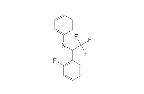 N-[2,2,2-TRIFLUORO-1-(2-FLUOROPHENYL)-ETHYL]-ANILINE