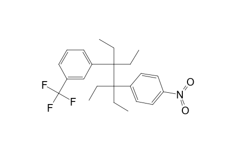 Benzene, 1-[1,1,2-triethyl-2-(4-nitrophenyl)butyl]-3-(trifluoromethyl)-