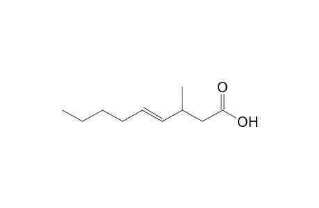 (E)-3-methyl-4-nonenoic acid
