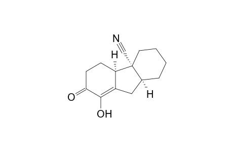 (1S*,2R*,7S*)-2-Cyano-10-hydroxy-11-oxotricylo[7.4.0.0(2,7)]tridec-9-ene