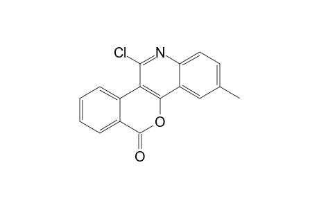 11-Chloro-3-methyl-6H-[2]benzopyrano[4,3-c]quinolin-6-one