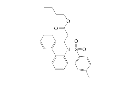 Butyl 2-(5-tosyl-5,6-dihydrophenanthridin-6-yl)acetate
