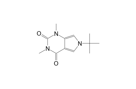 6-tert-butyl-1,3-dimethyl-1H-pyrrolo[3,4-d]pyrimidine-2,4(3H,6H)-dione