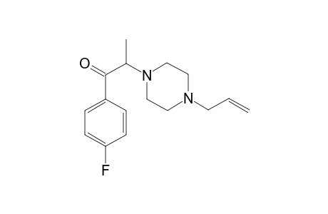 1-(4-Fluorophenyl)-2-(4-allylpiperazin-1-yl)propan-1-one