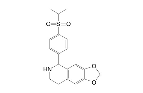 5-[p-(isopropylsulfonyl)phenyl]-5,6,7,8-tetrahydro-1,3-dioxolo[4,5-g]isoquinoline