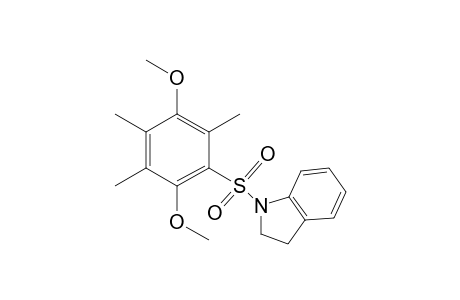 1H-Indole, 1-[(2,5-dimethoxy-3,4,6-trimethylphenyl)sulfonyl]-2,3-dihydro-