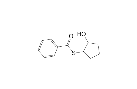 benzenecarbothioic acid S-(2-hydroxycyclopentyl) ester