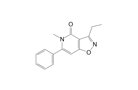 3-ethyl-5-methyl-6-phenylisoxazolo[4,5-c]pyridin-4(5H)-one