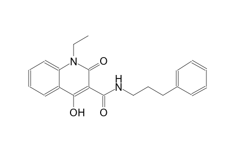 1-ethyl-4-hydroxy-2-oxo-N-(3-phenylpropyl)-1,2-dihydro-3-quinolinecarboxamide