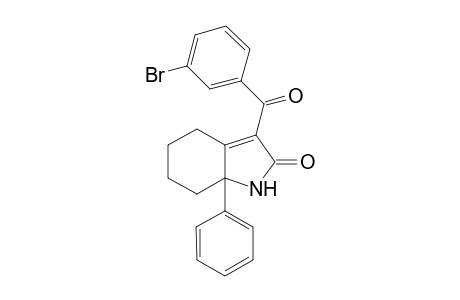 3-(3-Bromobenzoyl)-7a-phenyl-1,4,5,6,7,7a-hexahydro-2H-indol-2-one