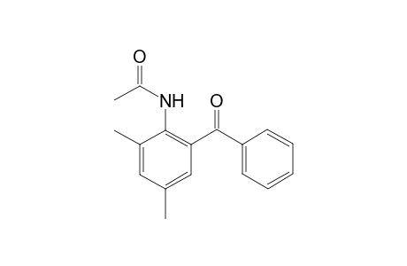 N-(2-benzoyl-4,6-dimethylphenyl)acetamide