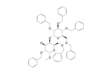 METHYL-2,6-DI-O-BENZYL-4-O-(2,3,4,6-TETRA-O-BENZYL-ALPHA-D-GLUCOPYRANOSYL)-ALPHA-D-GALACTOPYRANOSIDE