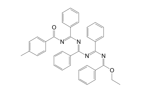 10-Ethoxy-2-(4'-methylphenyl)-4,6,8,10-tetraphenyl-1-oxa-3,5,7,9-tetraazadecapentaene