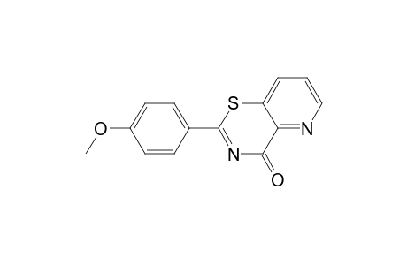 4H-Pyrido[3,2-e]-1,3-thiazin-4-one, 2-(4-methoxyphenyl)-