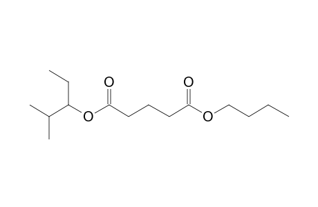 Glutaric acid, butyl 2-methylpent-3-yl ester