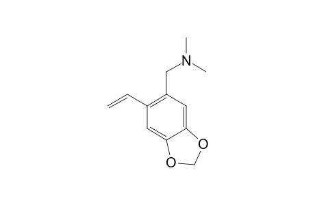1,3-Benzodioxole-5-methanamine, 6-ethenyl-N,N-dimethyl-