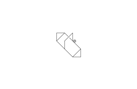 endo, exo-Tetracyclo(3.3.2.0/2,4/.0/6,8/)decyl cation