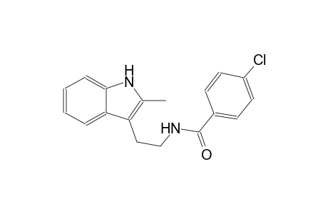 4-Chloro-N-[2-(2-methyl-1H-indol-3-yl)-ethyl]-benzamide