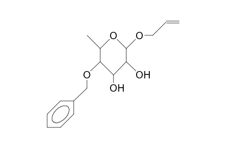 Allyl 4-O-benzyl-A-L-rhamnopyranoside