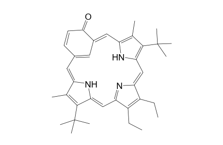 9,18-Di-tert-butyl-13,14-diethyl-8,19-dimethyloxybenziporphyrin