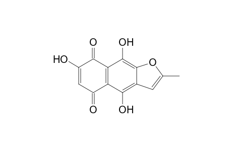4,7,9-Trihydroxy-2-methylnaphtho[2,3-b]furan-5,8-dione