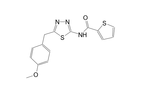 N-[5-(4-methoxybenzyl)-1,3,4-thiadiazol-2-yl]-2-thiophenecarboxamide