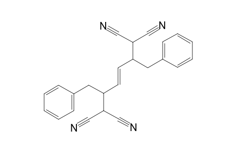 2,5-Dibenzyl-3-hexene-1,1,6,6-tetracarbonitrile