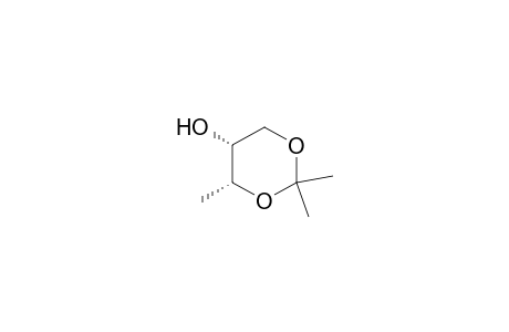 1,3-Dioxan-5-ol, 2,2,4-trimethyl-, cis-