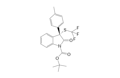 (S)-tert-butyl 3-p-tolyl-3-(trifluoromethanesulfenyl)-2-oxoindoline-1-carboxylate