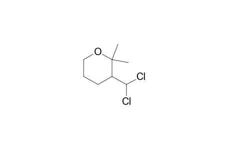 2H-Pyran, 3-(dichloromethyl)tetrahydro-2,2-dimethyl-