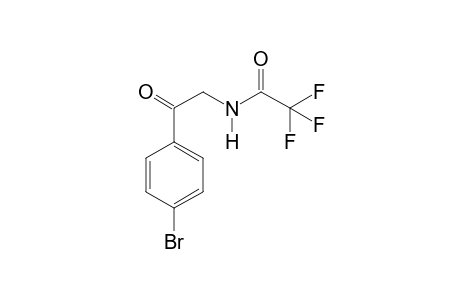 N-(2-(4-bromophenyl)-2-oxoethyl)(trifluoro)acetamide
