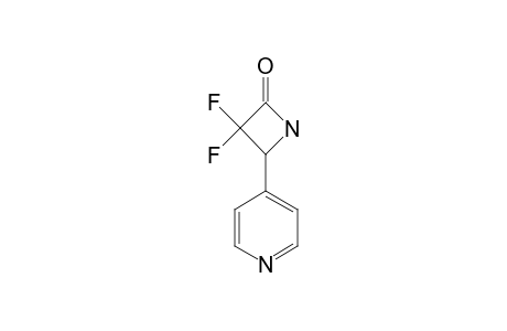 (RAC)-3,3-DIFLUORO-4-(PYRIDIN-4-YL)-AZETIDIN-2-ONE
