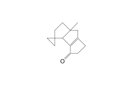 11-Spiro-(1,1-cyclopropyl)-8b-methyl-tricyclo(6.3.0.0/2,6/)undec-2(6)-en-3-one