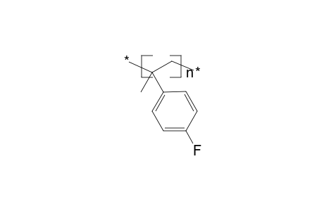 Poly(p-fluoro-alpha-methylstyrene)