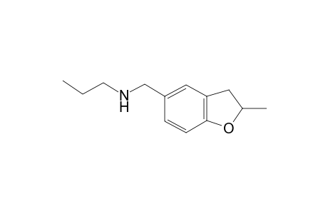 5-Benzofuranmethanamine, 2,3-dihydro-2-methyl-N-propyl-