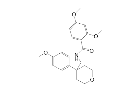 2,4-dimethoxy-N-{[4-(4-methoxyphenyl)tetrahydro-2H-pyran-4-yl]methyl}benzamide