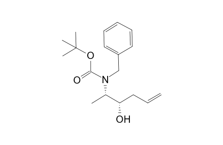 (2S,3S)-2-[Benzyl(t-butoxycarbonyl)amino]hex-5-en-3-ol